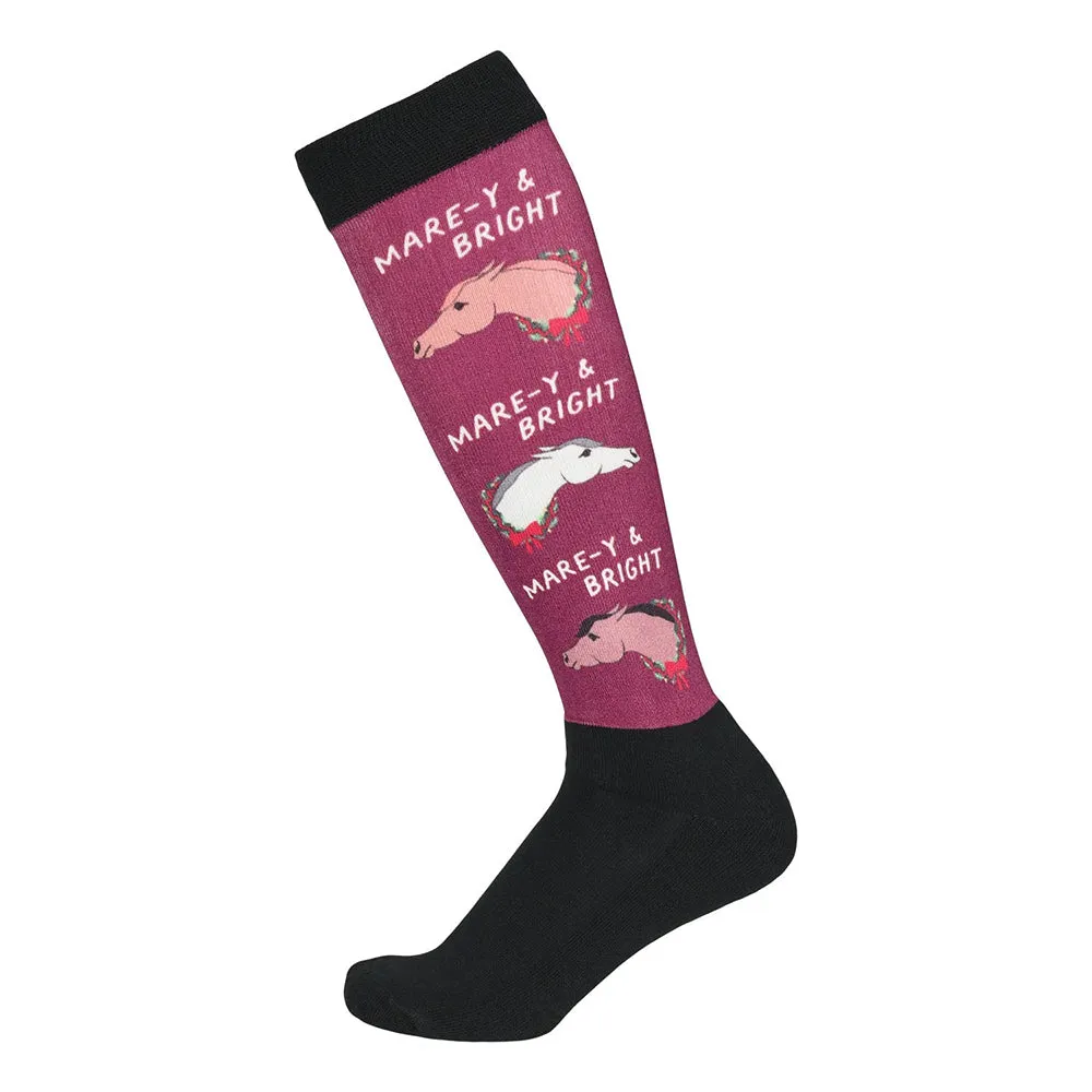 Dapplebay Mare-y & Bright Slick Boot Socks