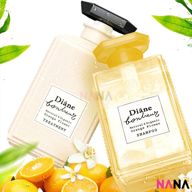 Diane Moist Diane Bonheur Orange Flower Shampoo 500ml - Yellow