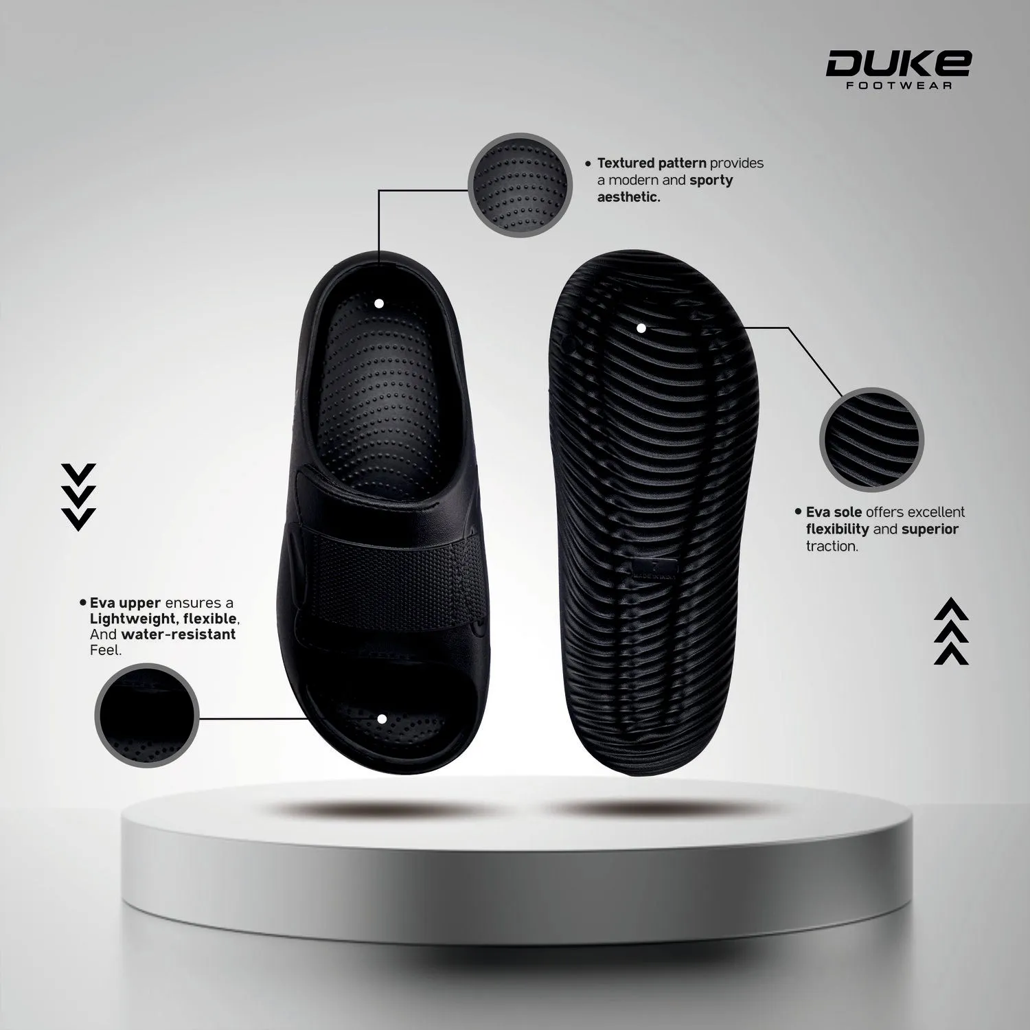 Duke Mens Maxflex Sliders (FWC6193)