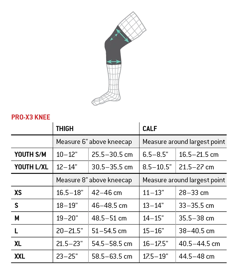 G-Form Pro-X3 Youth Knee Pads - Black