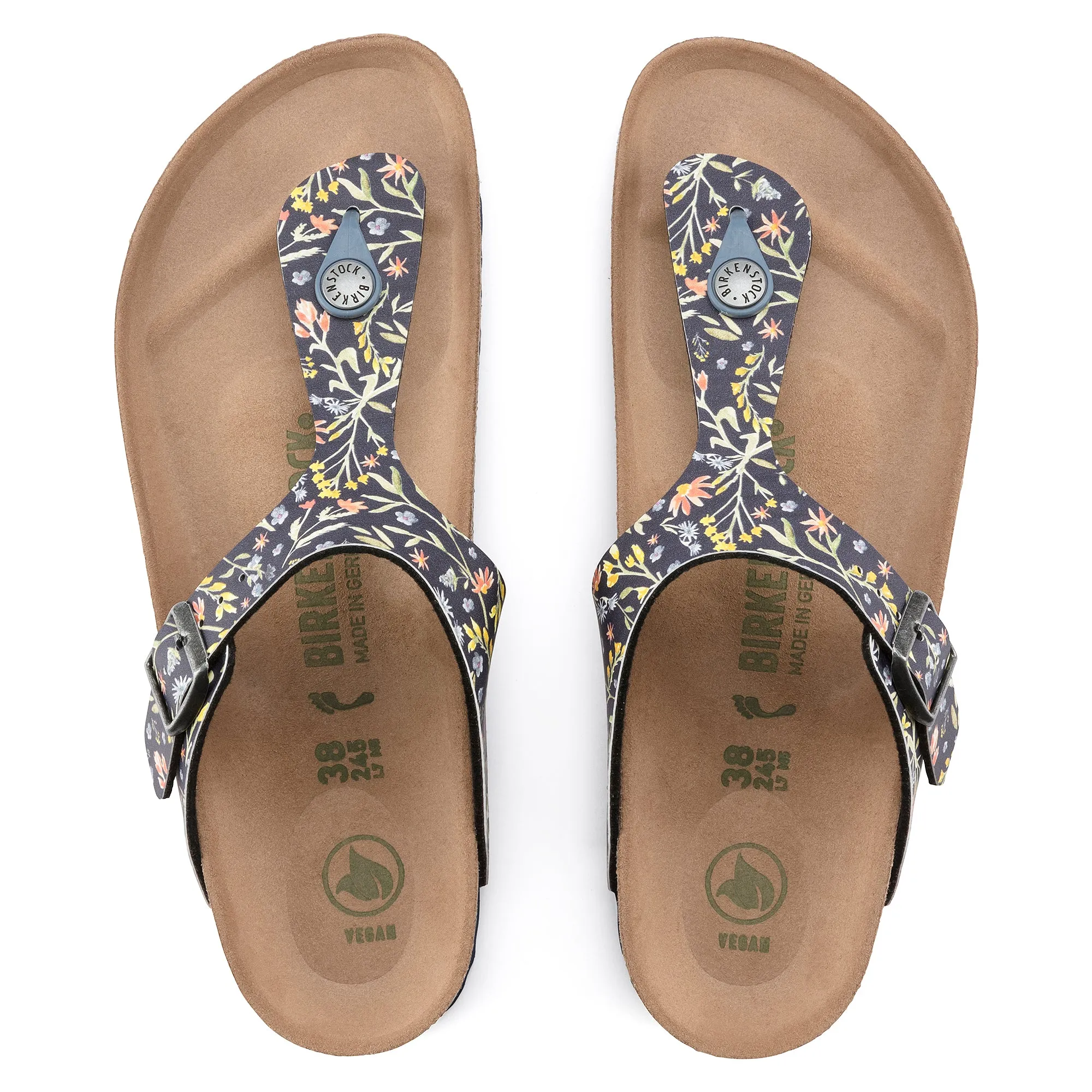 Gizeh Vegan Birko-Flor Watercolor Navy