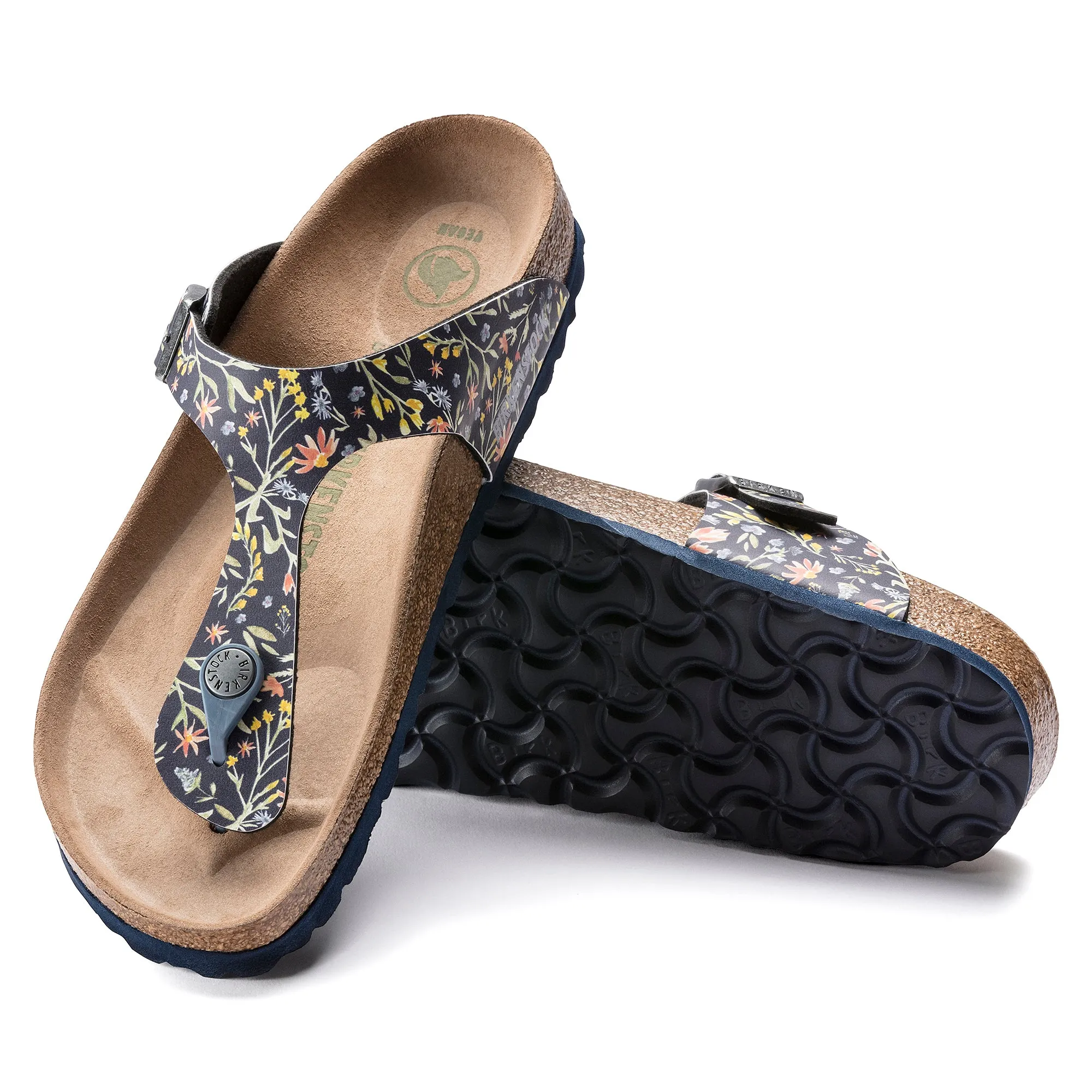 Gizeh Vegan Birko-Flor Watercolor Navy
