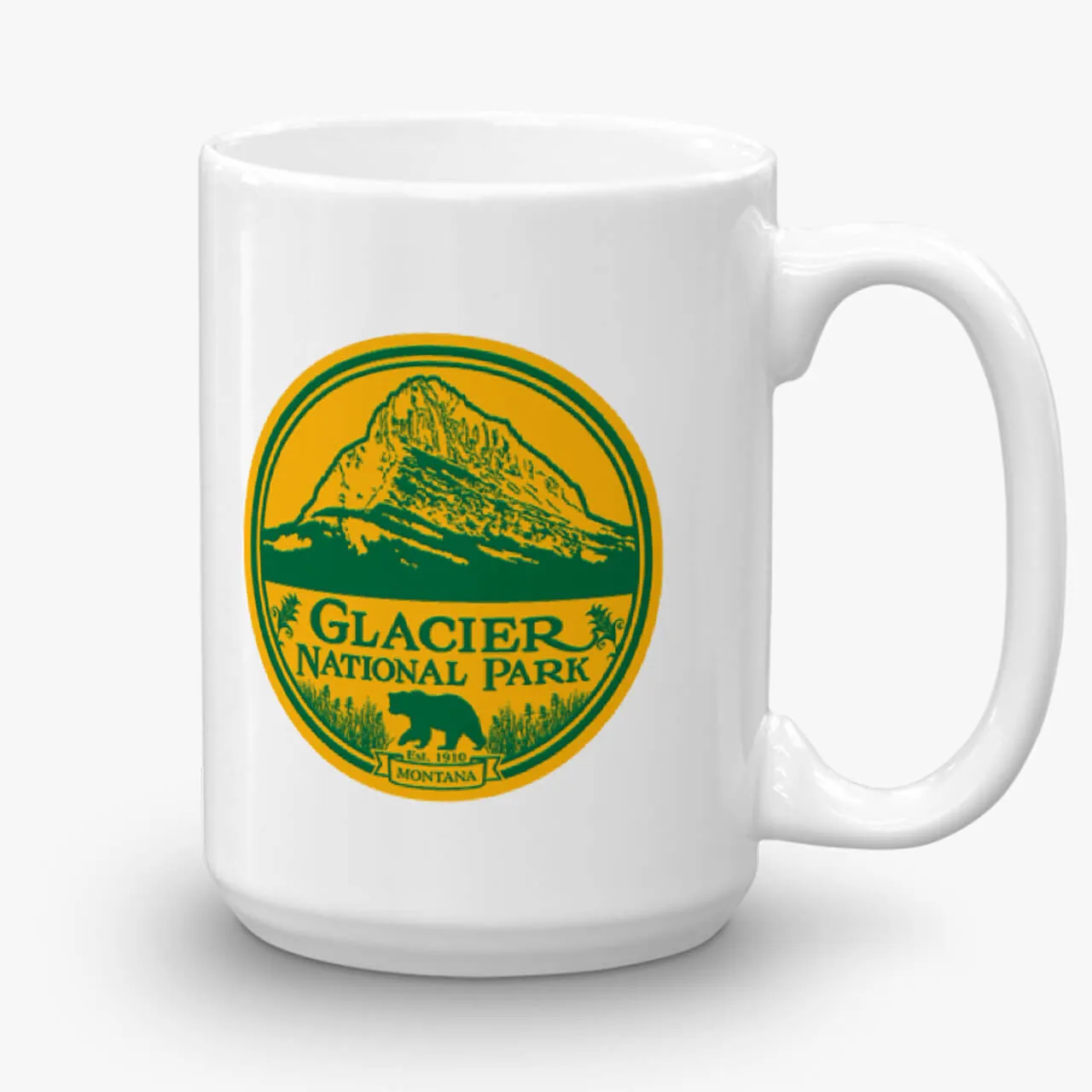 Glacier National Park, coffee mug
