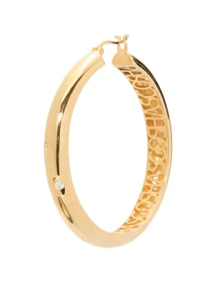 Go Bold Scosha Hoops in Gold Vermeil