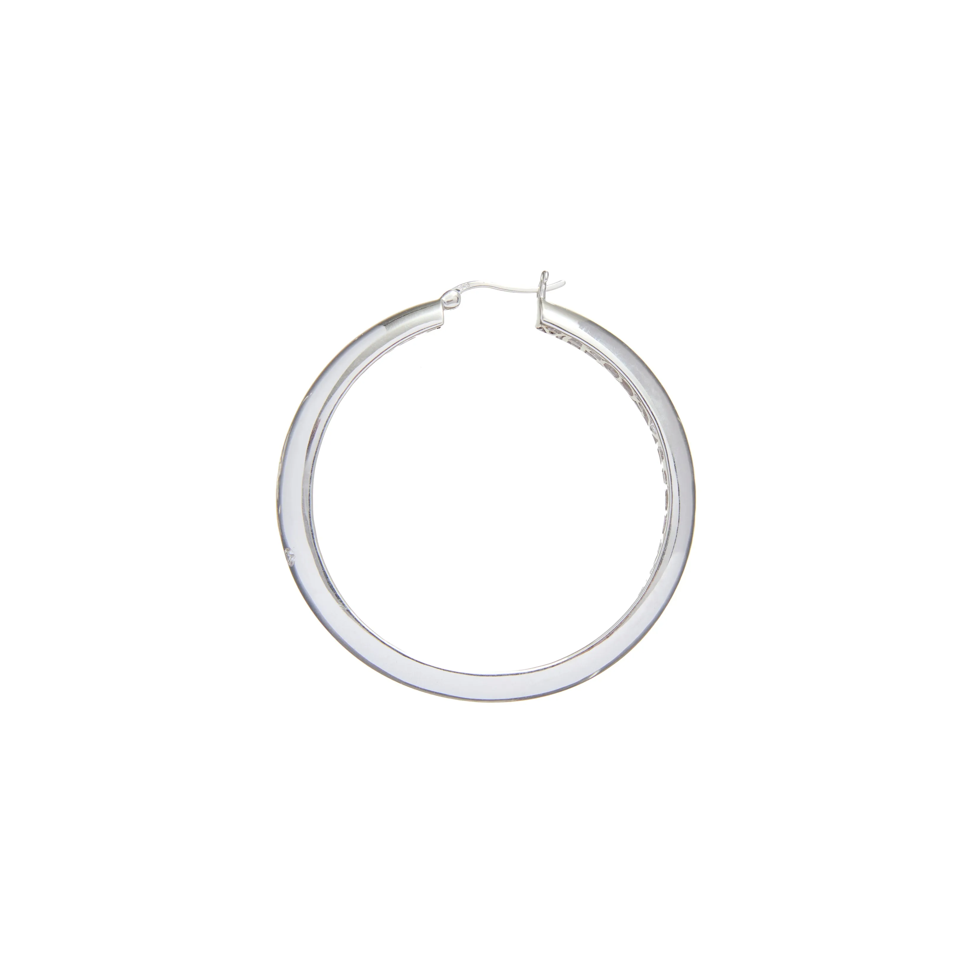 Go Bold Scosha Hoops in Sterling Silver