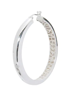 Go Bold Scosha Hoops in Sterling Silver