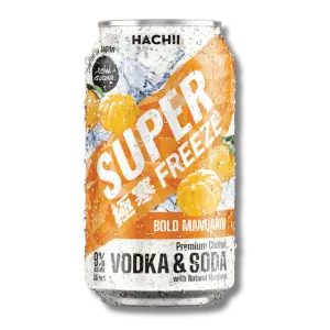 Hachii Super Freeze Bold Mandarin 24x350ml