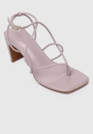 Hania Strappy Heels (Thistle)