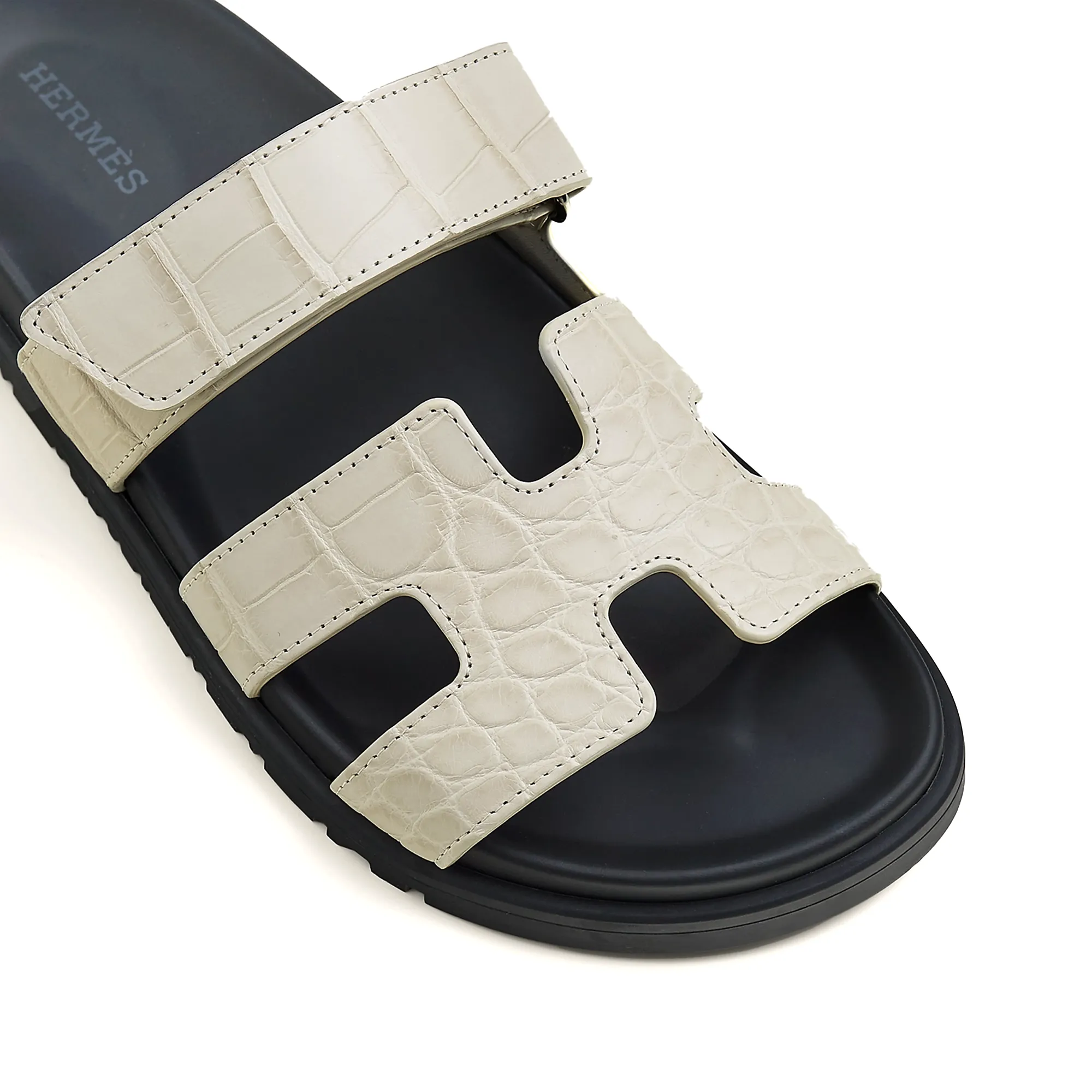 Hermes Chypre Sandal Beige Glaise