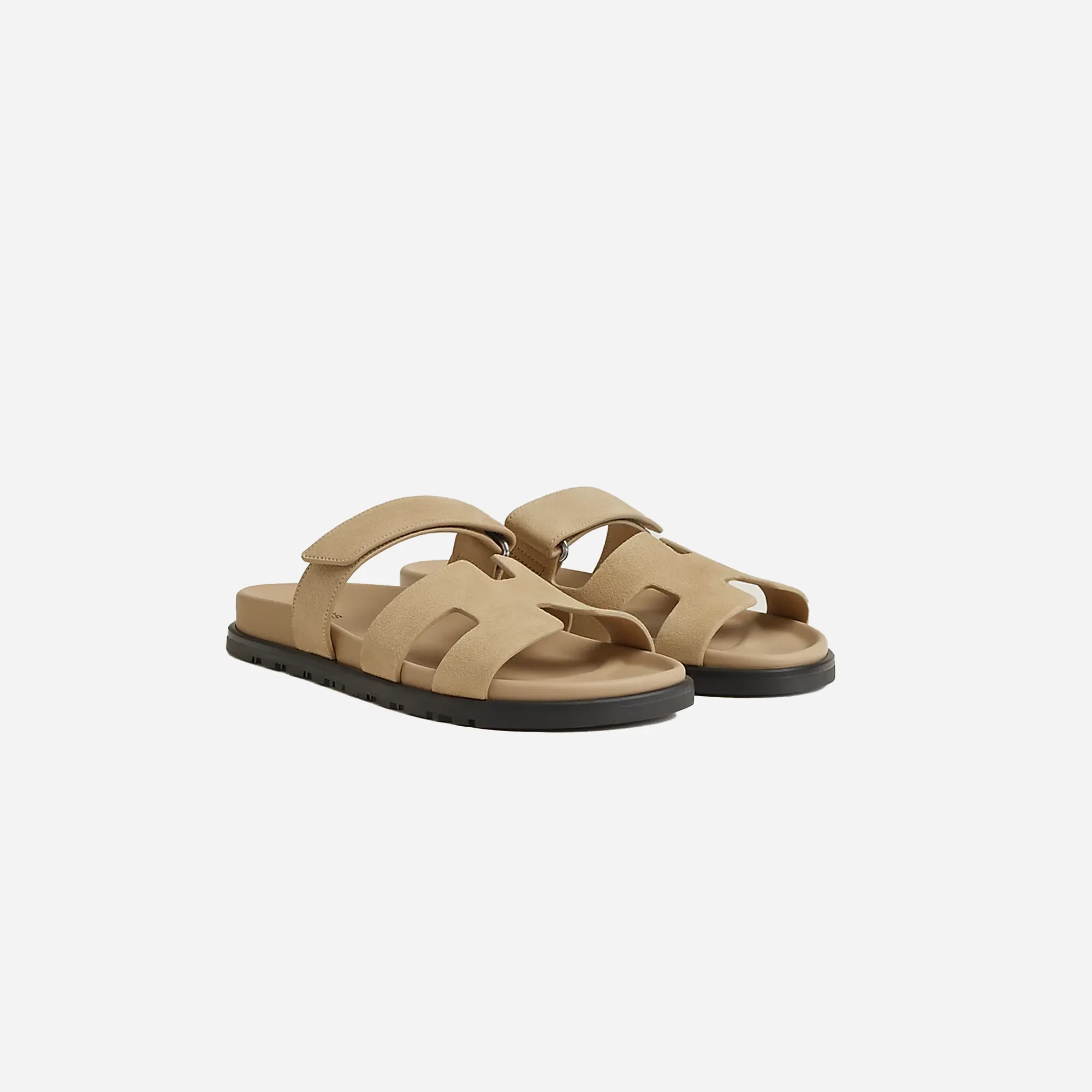 Hermes Chypre Sandal Beige Lin