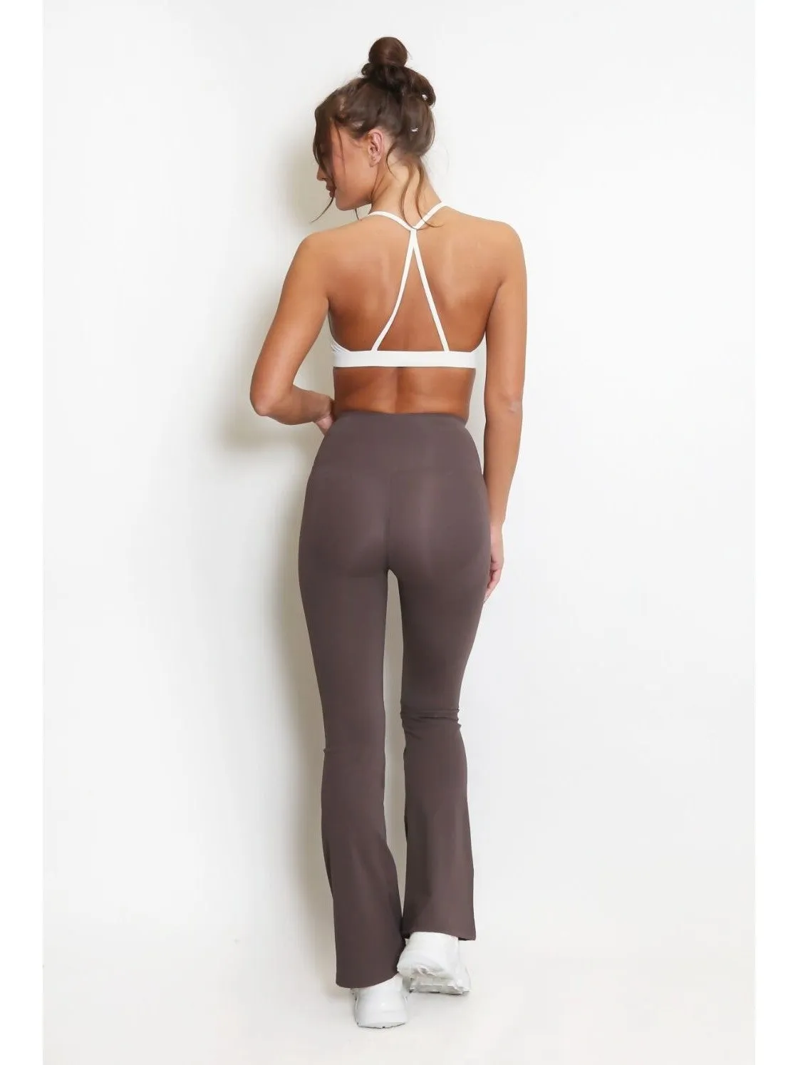 High Waisted  Flare Energy  Leggings