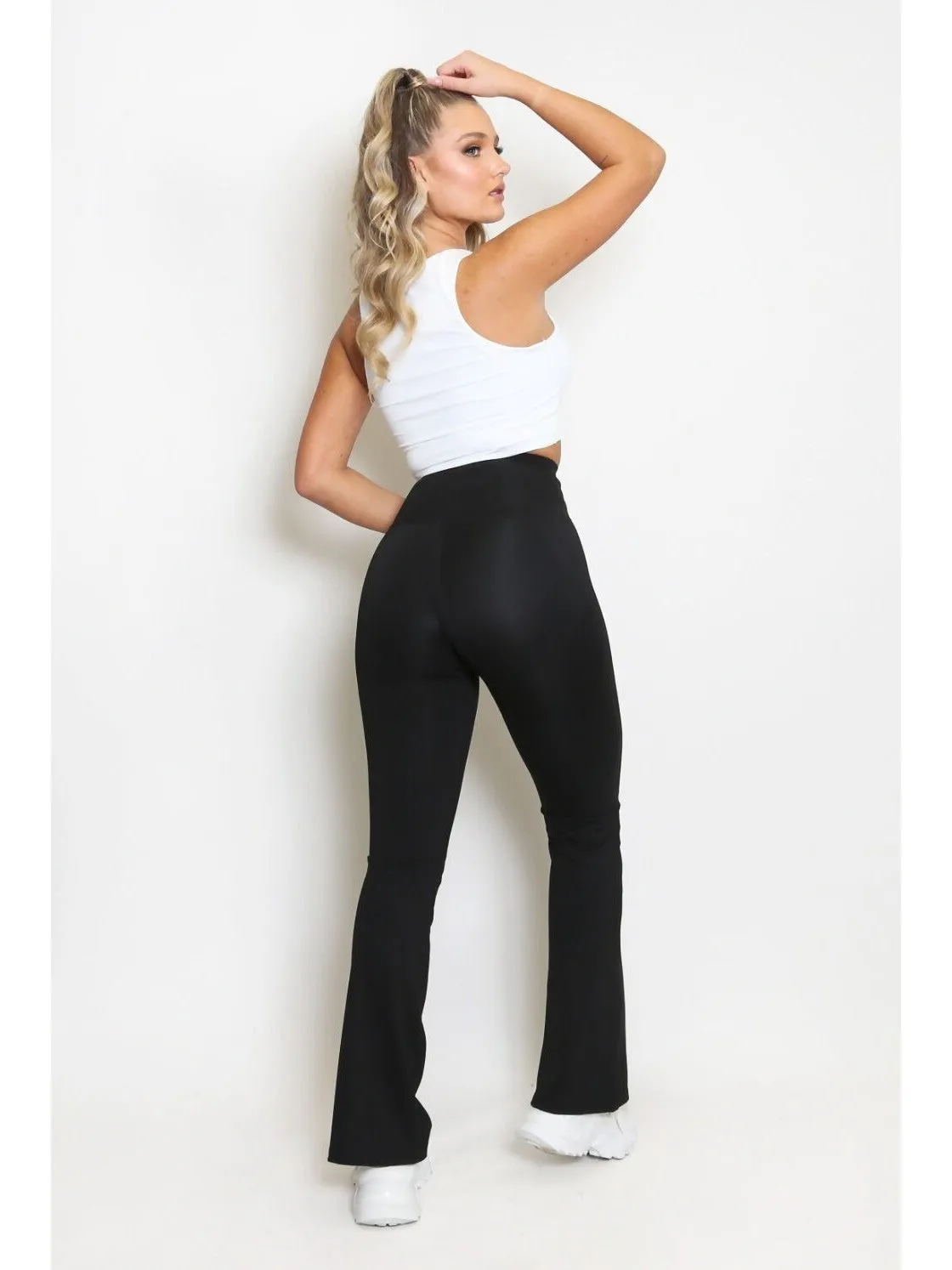 High Waisted  Flare Energy  Leggings