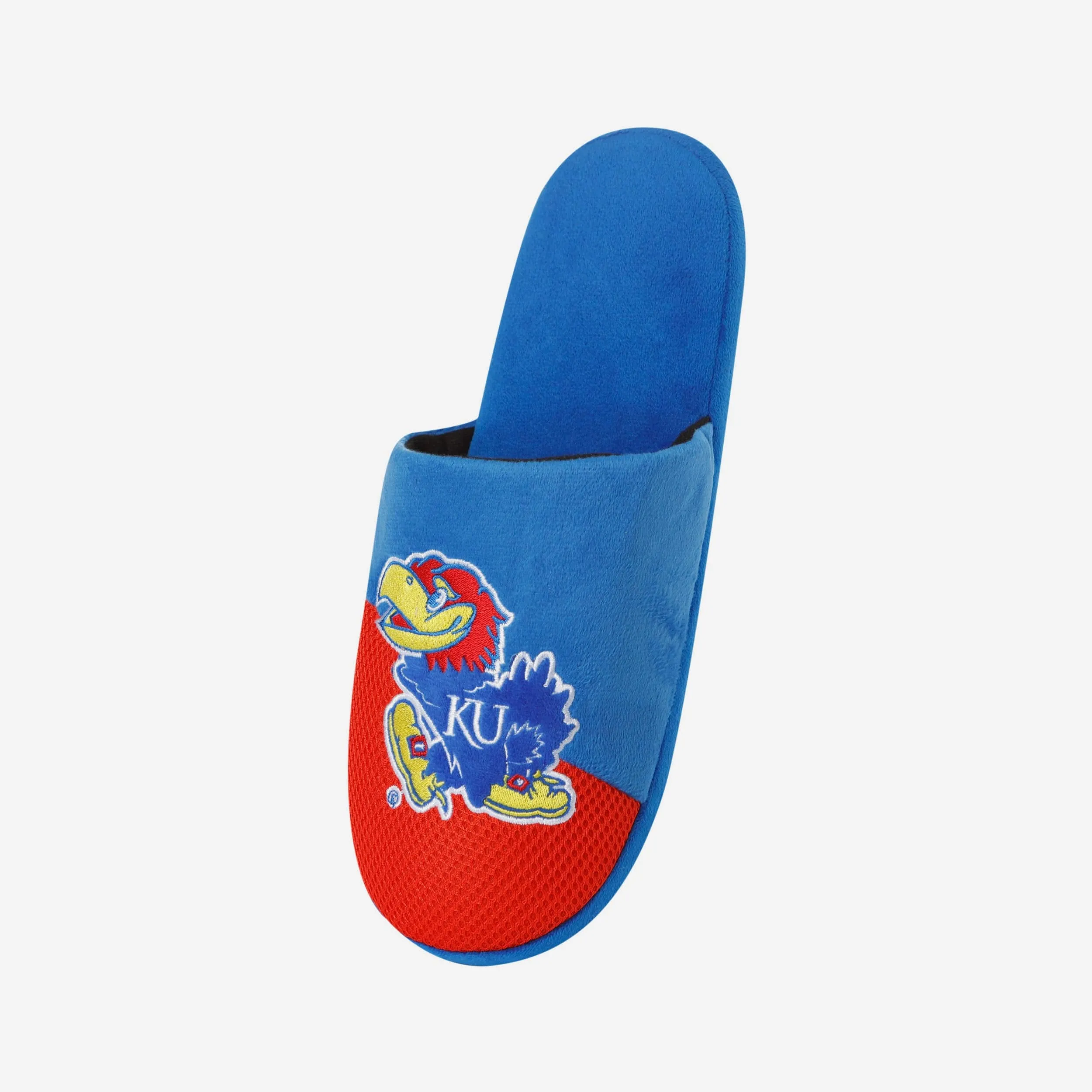 Kansas Jayhawks Team Logo Staycation Slipper