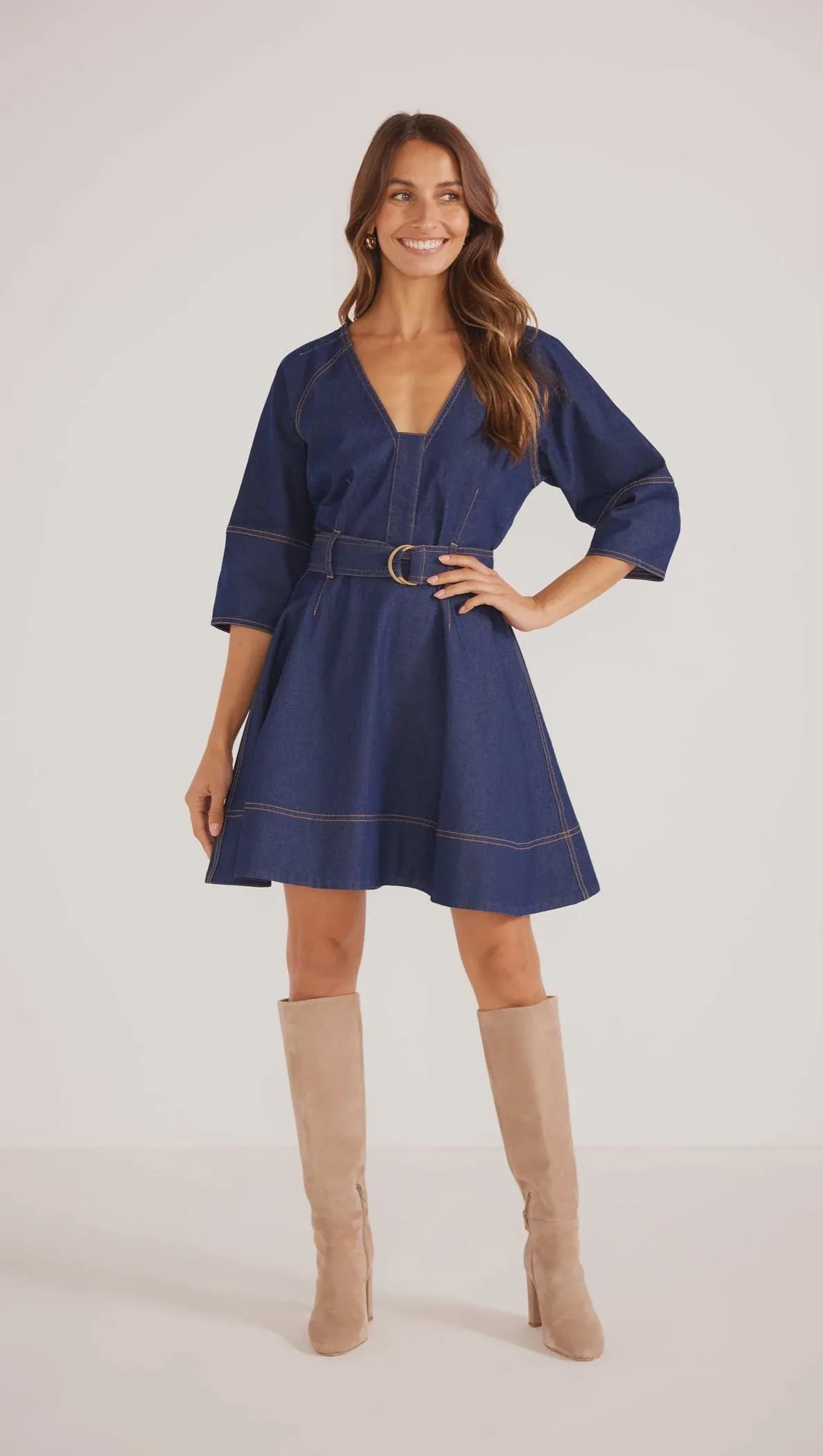 Kenzie Denim Mini Dress