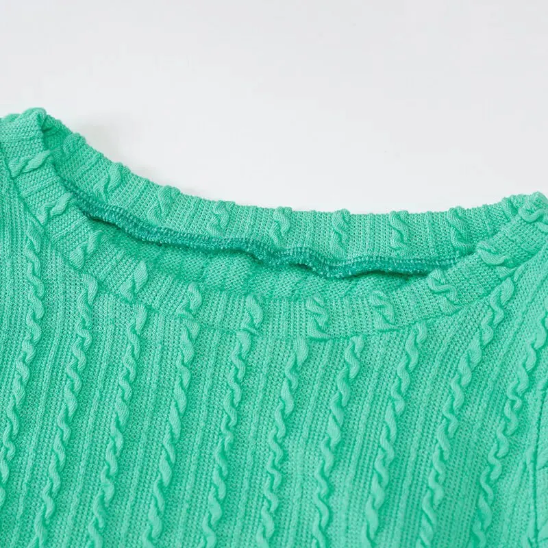 Knitted Tank Long Sweater Summer Dress