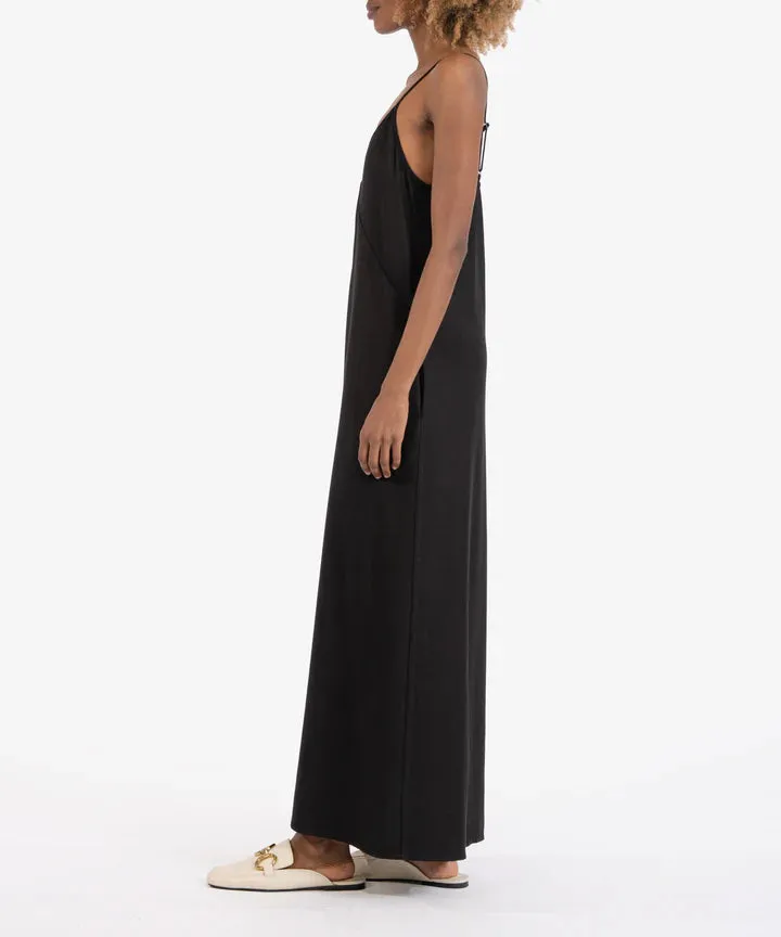 Kut From The Kloth Kathleen Black Spaghetti Strap Dress