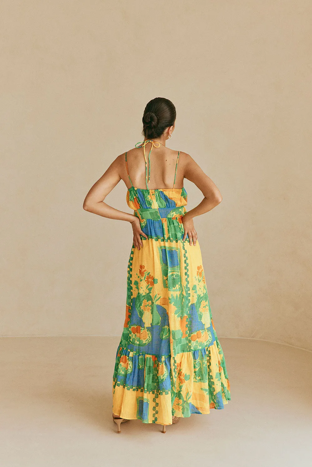 Leigh Dress - Morning Yellow