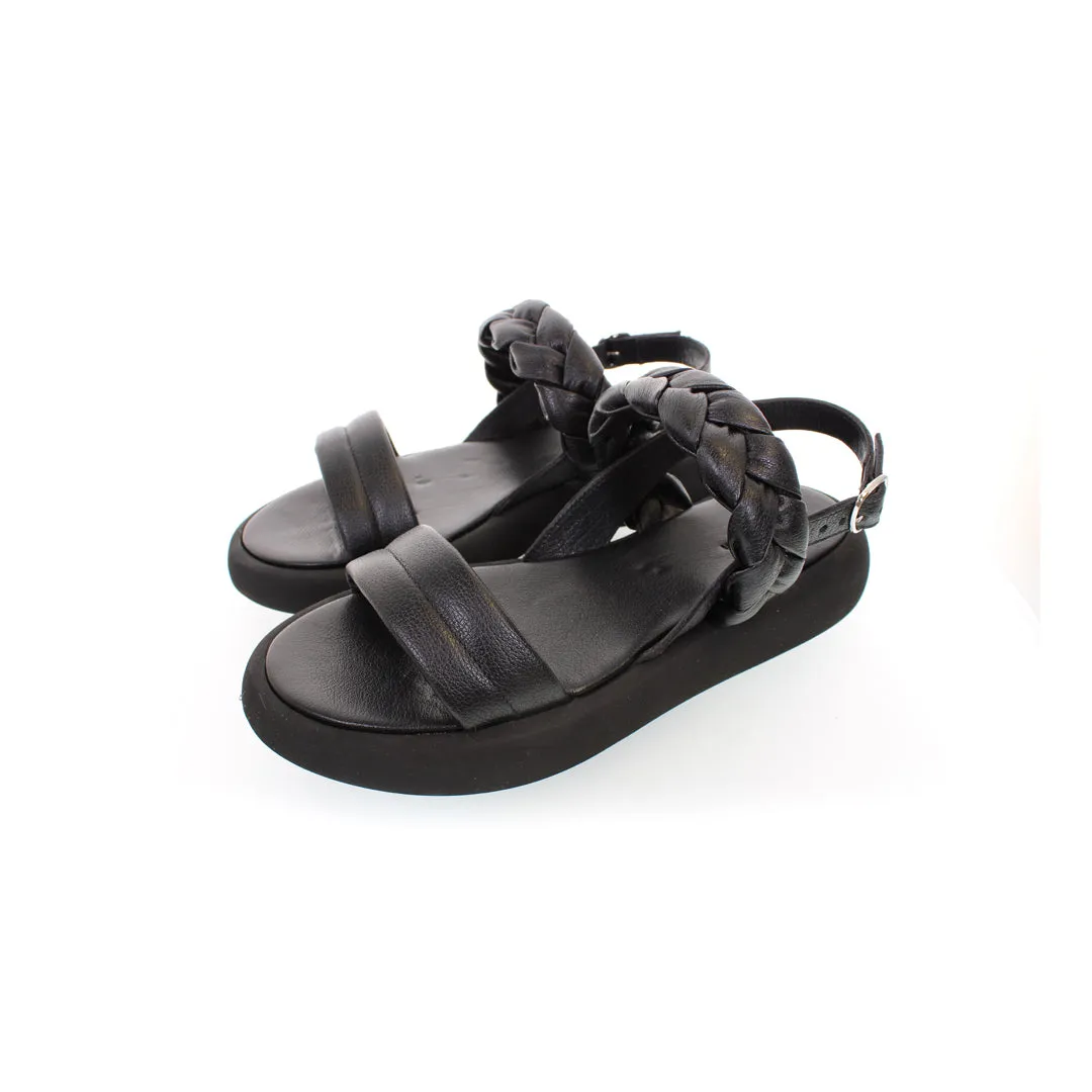 MARYLAND BLACK SANDALS