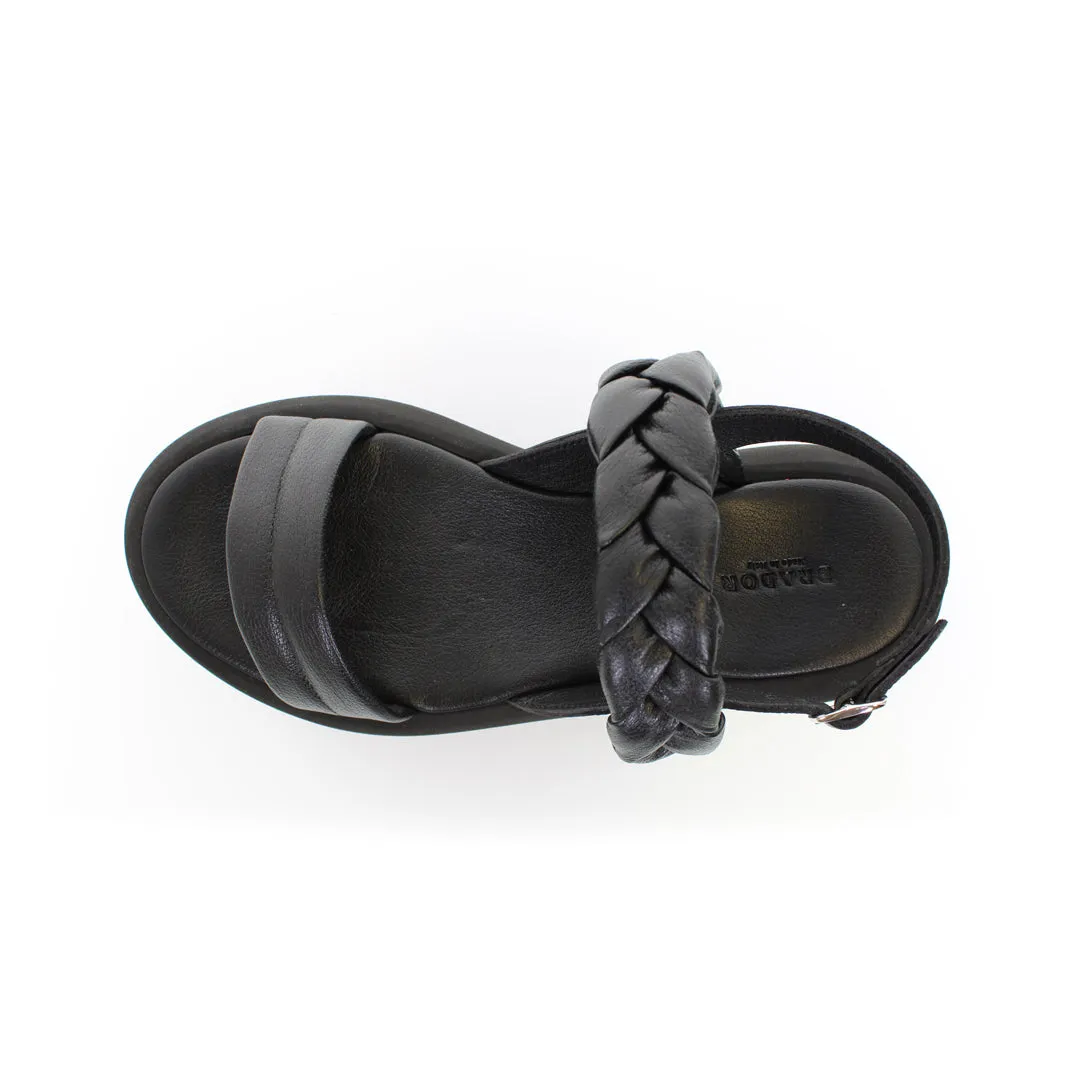 MARYLAND BLACK SANDALS
