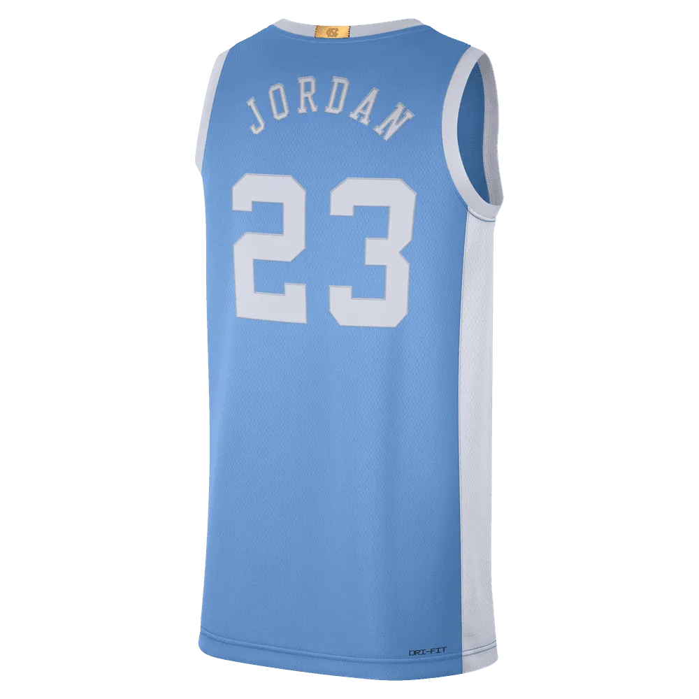 Michael Jordan UNC Limited Away Men's Jordan Dri-FIT College Basketball Retro Jersey 'Blue/White'