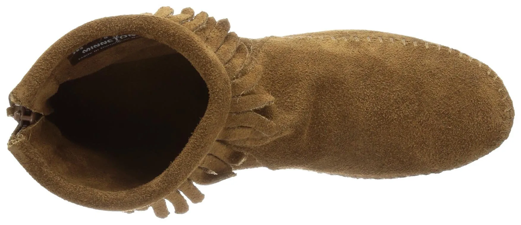 Minnetonka High Top Back Zip