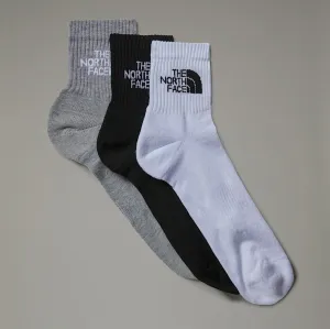 MULTI SPORT CUSHION 1/4 CREW SOCKS
