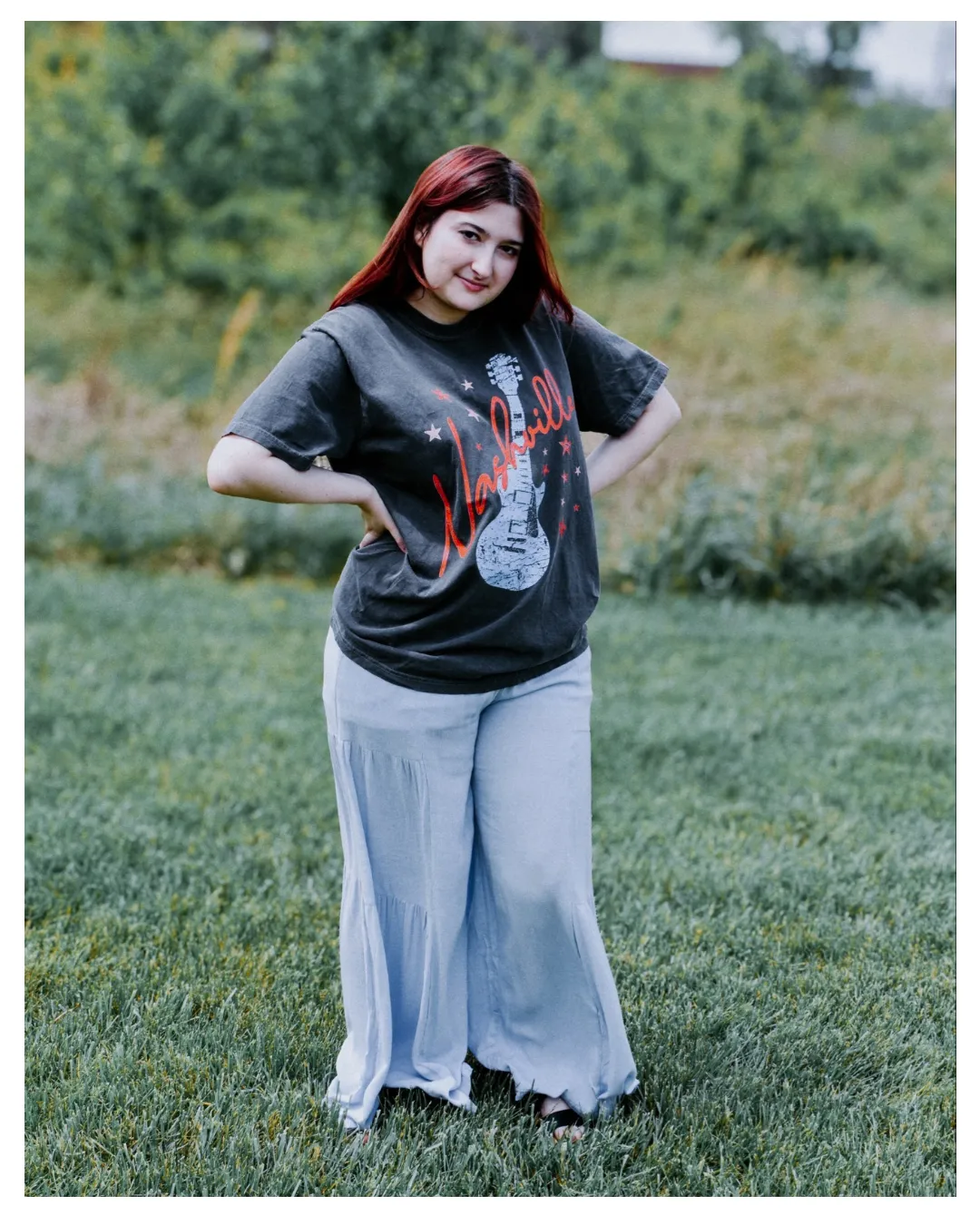 Nashville Music City Graphic Tee