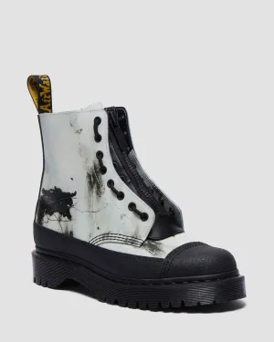 Nine Inch Nails 1460 Leather Ankle Boots