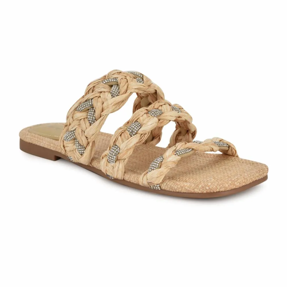 Nine West Women's Qazz3 Brown M