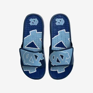 North Carolina Tar Heels Colorblock Big Logo Gel Slide