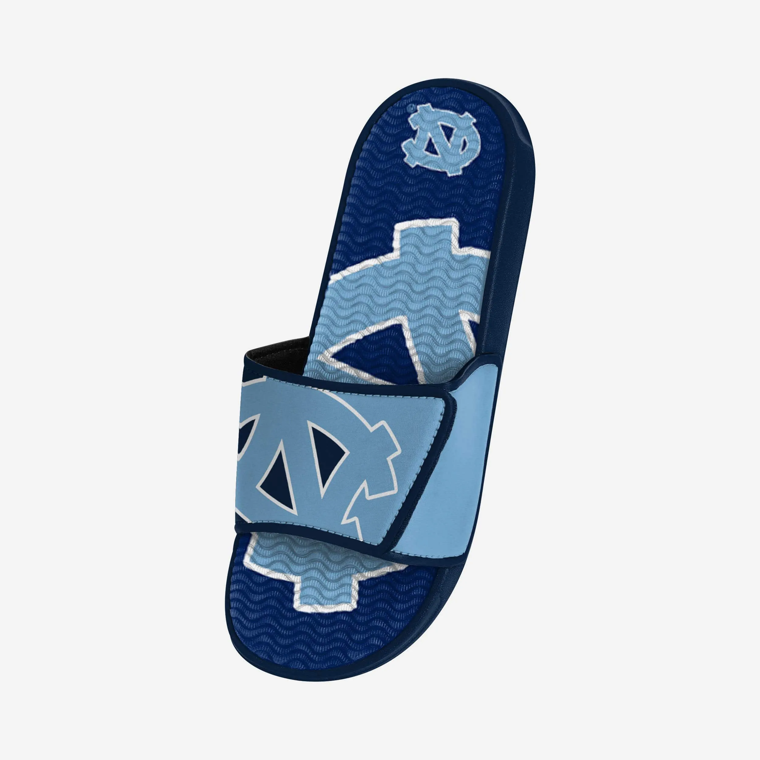 North Carolina Tar Heels Colorblock Big Logo Gel Slide