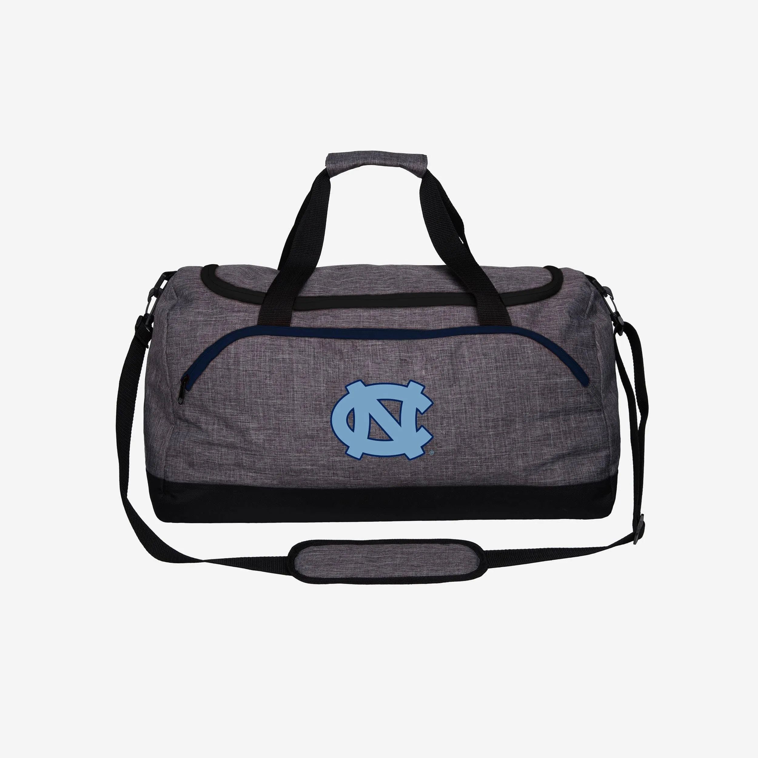North Carolina Tar Heels Heather Grey Bold Color Duffle Bag