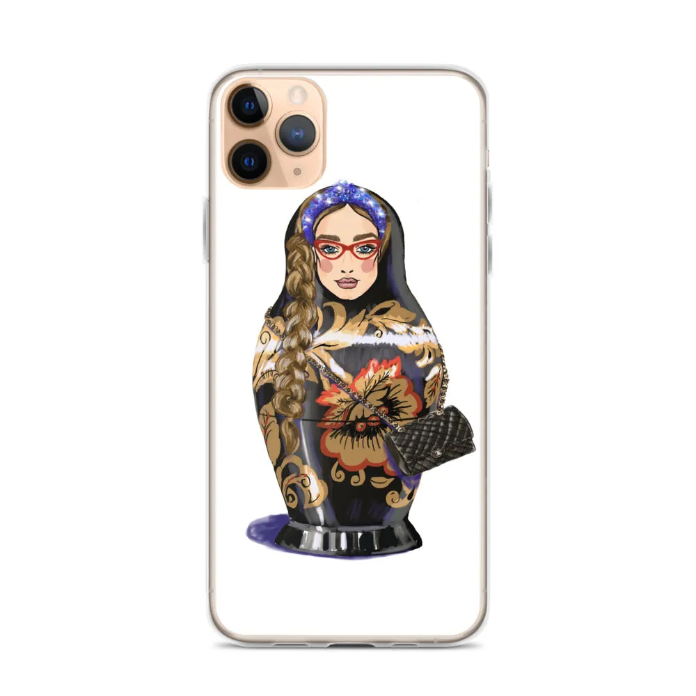 NOT YOUR TYPICAL Russian doll iPhone Case