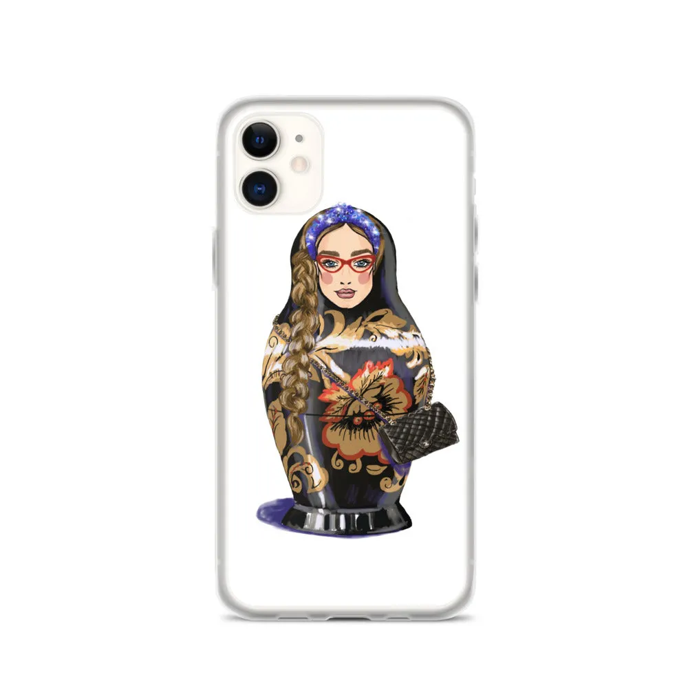NOT YOUR TYPICAL Russian doll iPhone Case
