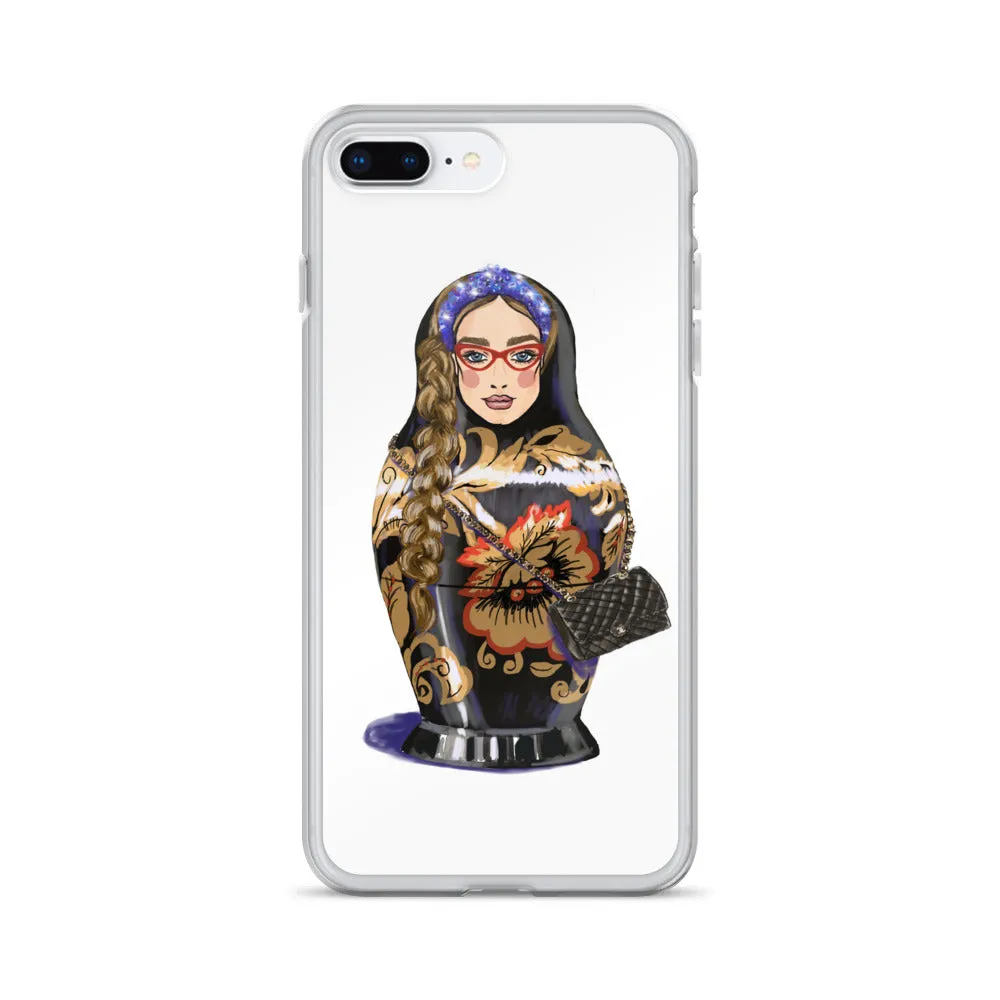 NOT YOUR TYPICAL Russian doll iPhone Case