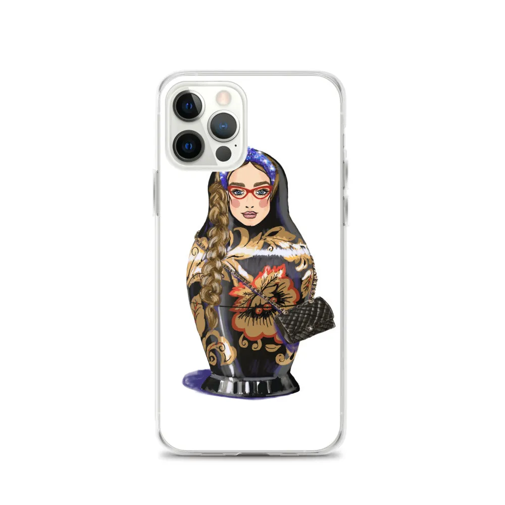 NOT YOUR TYPICAL Russian doll iPhone Case