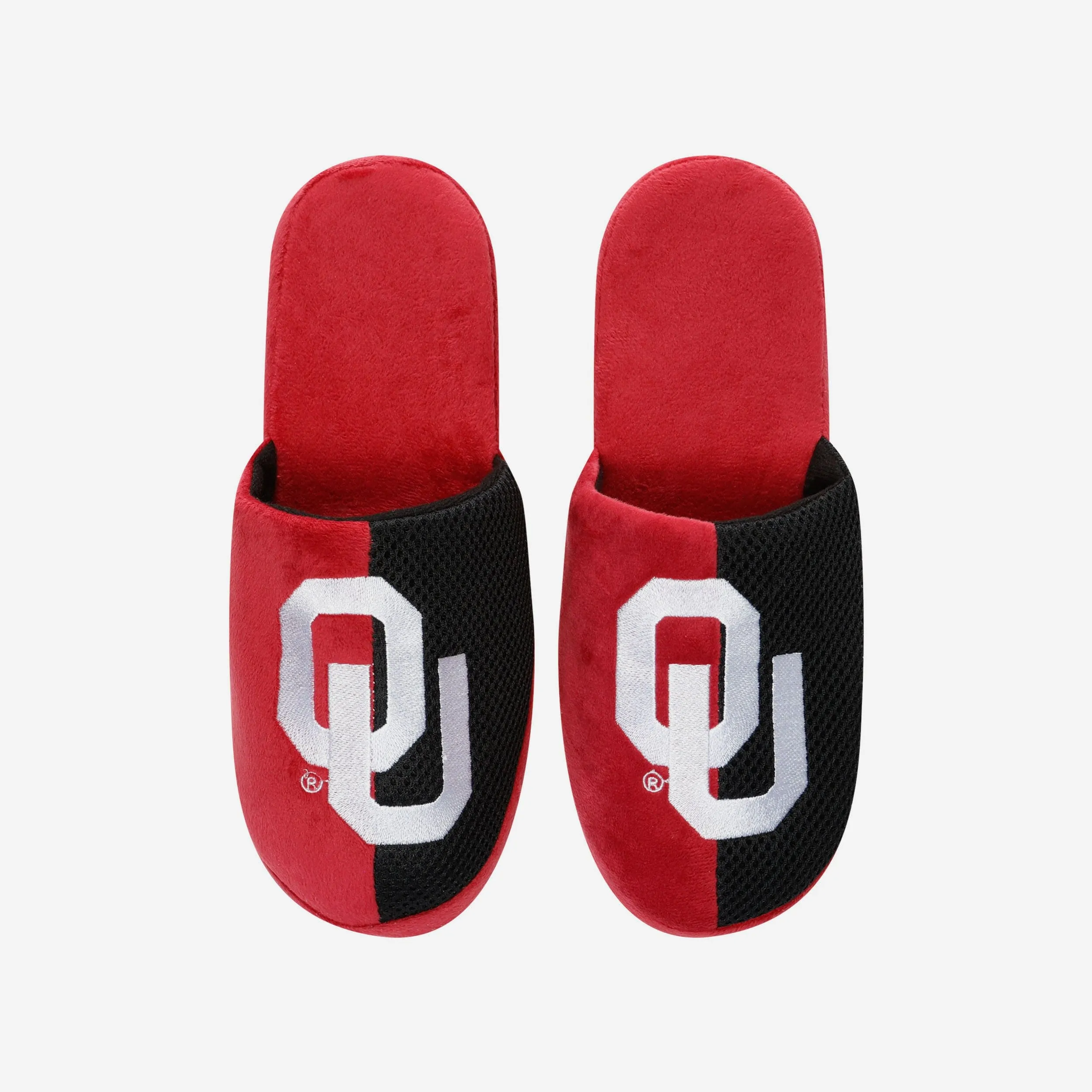 Oklahoma Sooners Team Logo Staycation Slipper