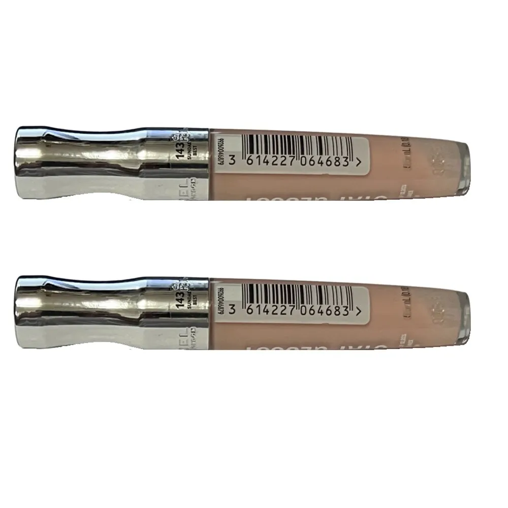 Pack of 2 Rimmel Stay Glossy 6HR Lip Gloss, Sundae Best # 143