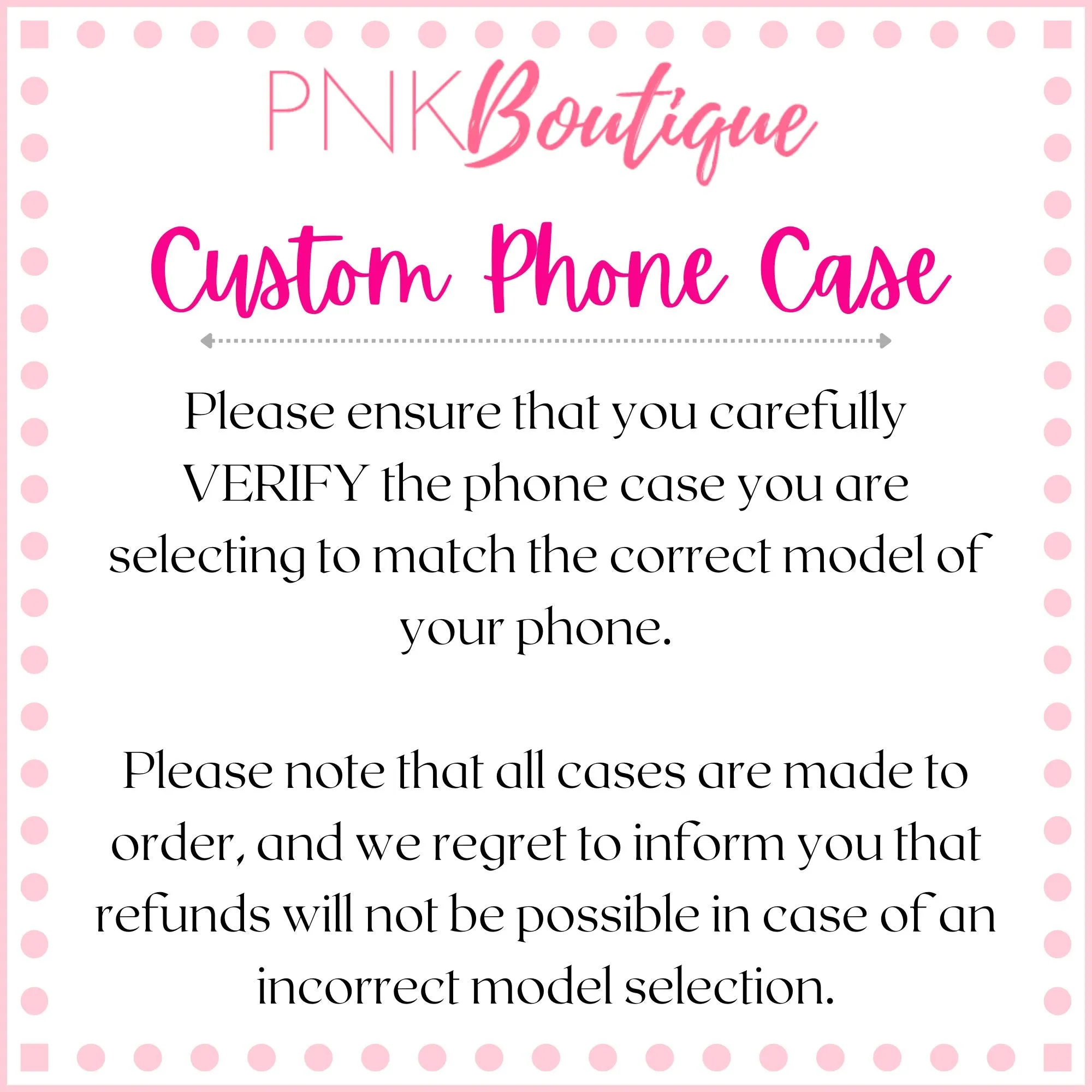 PNK Watercolor Pink & Green Personalized Tough Phone Case