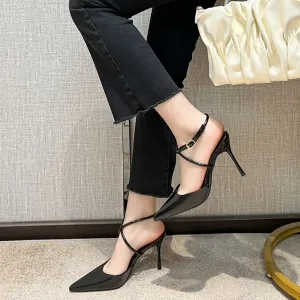 Point Toe Stiletto Pumps
