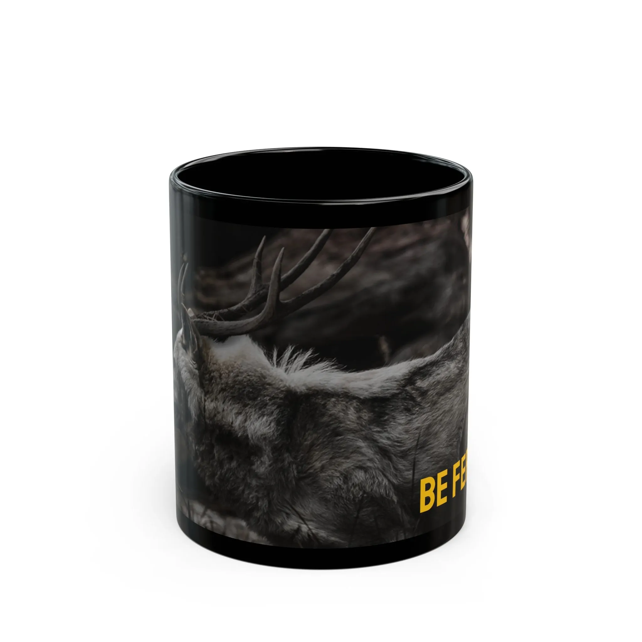 "Be Feral" Black Mug (11oz, 15oz)