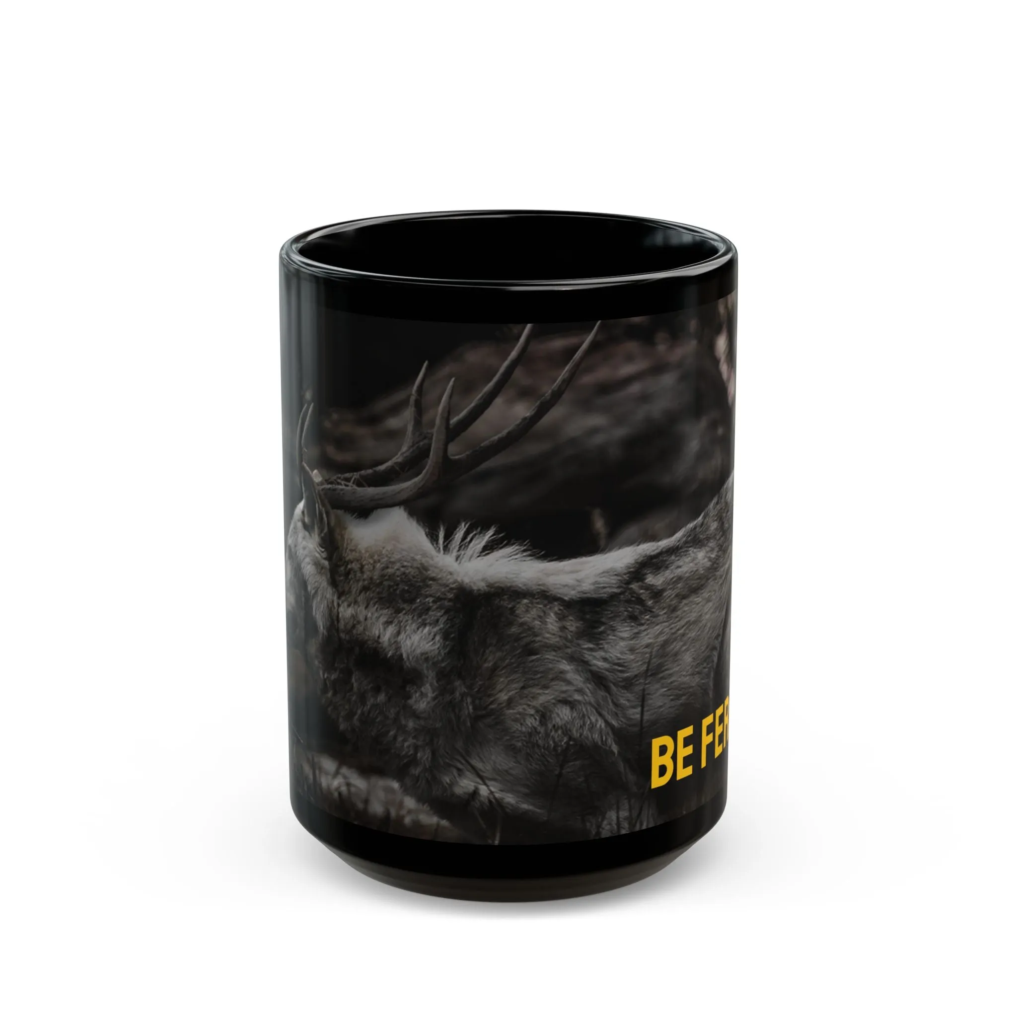 "Be Feral" Black Mug (11oz, 15oz)