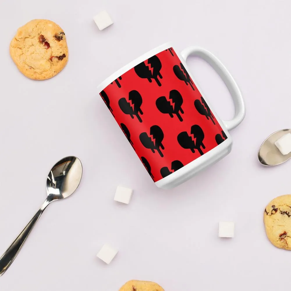 "Broken Heart" Mug design by Hero
