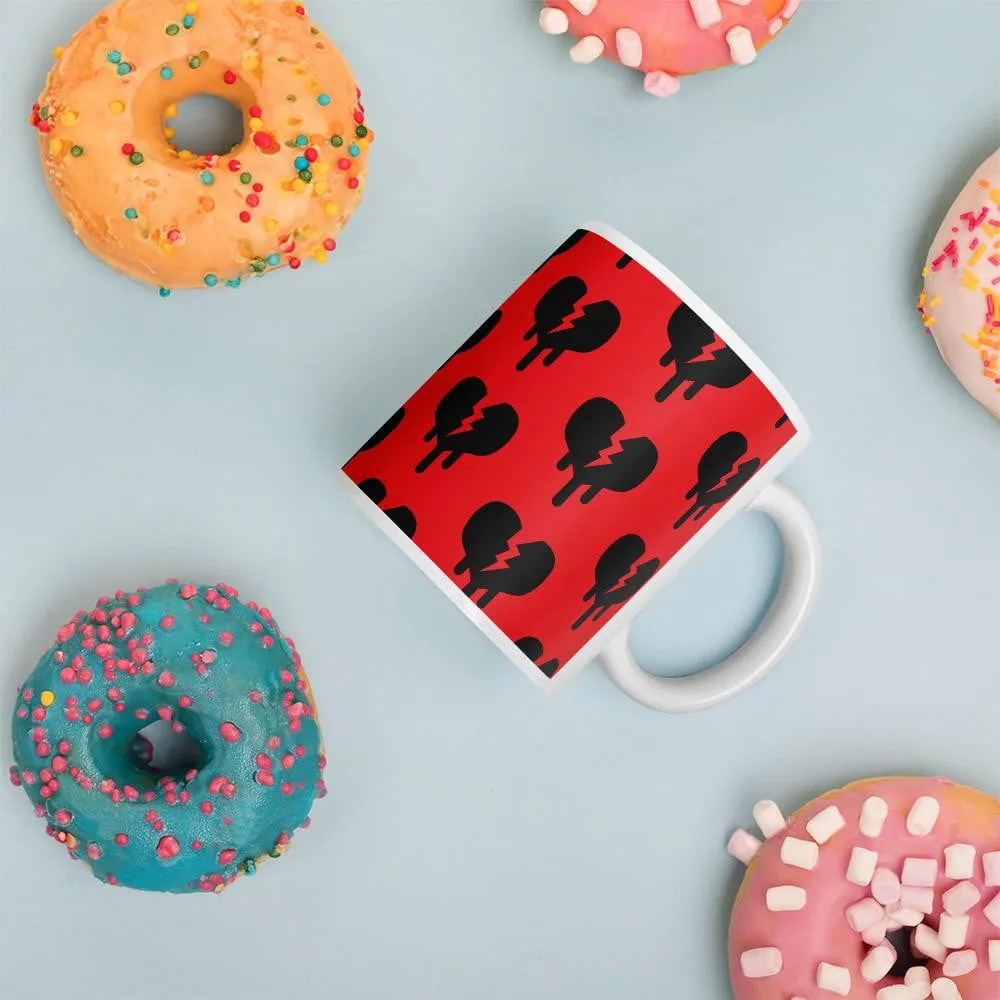 "Broken Heart" Mug design by Hero