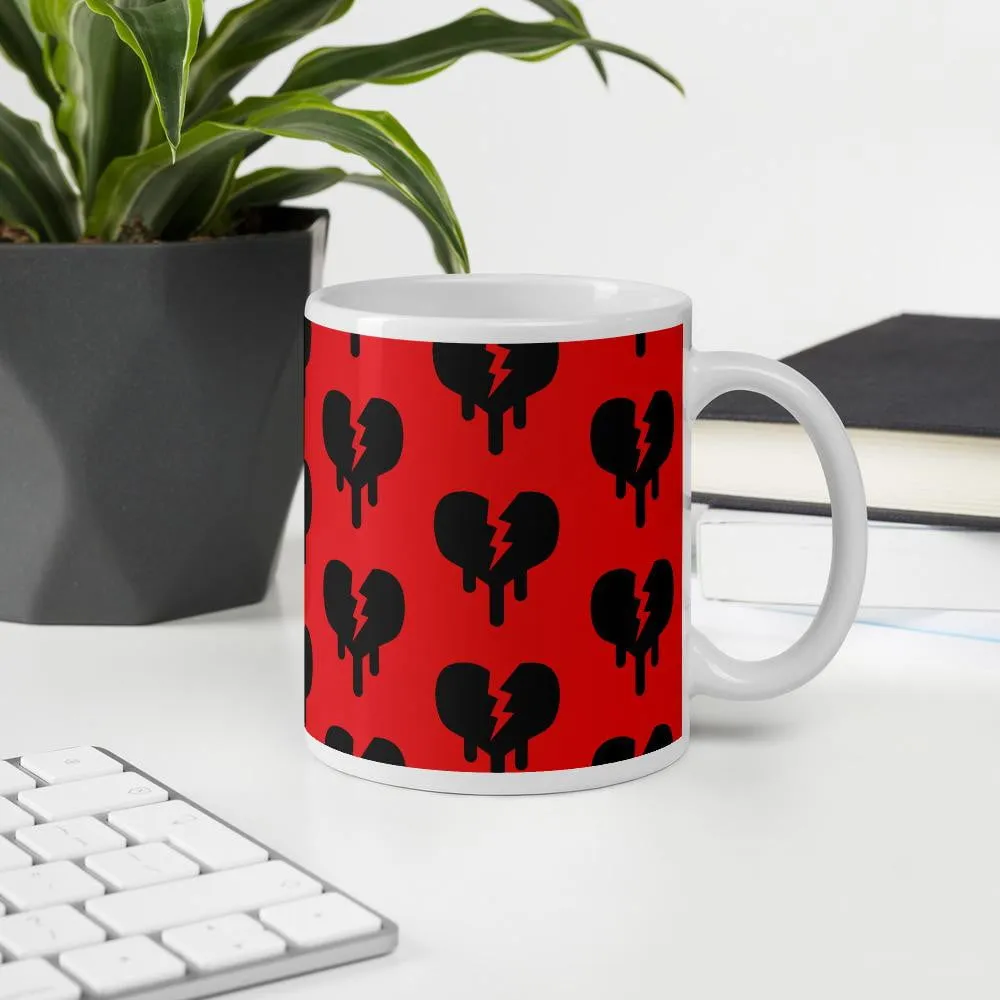 "Broken Heart" Mug design by Hero