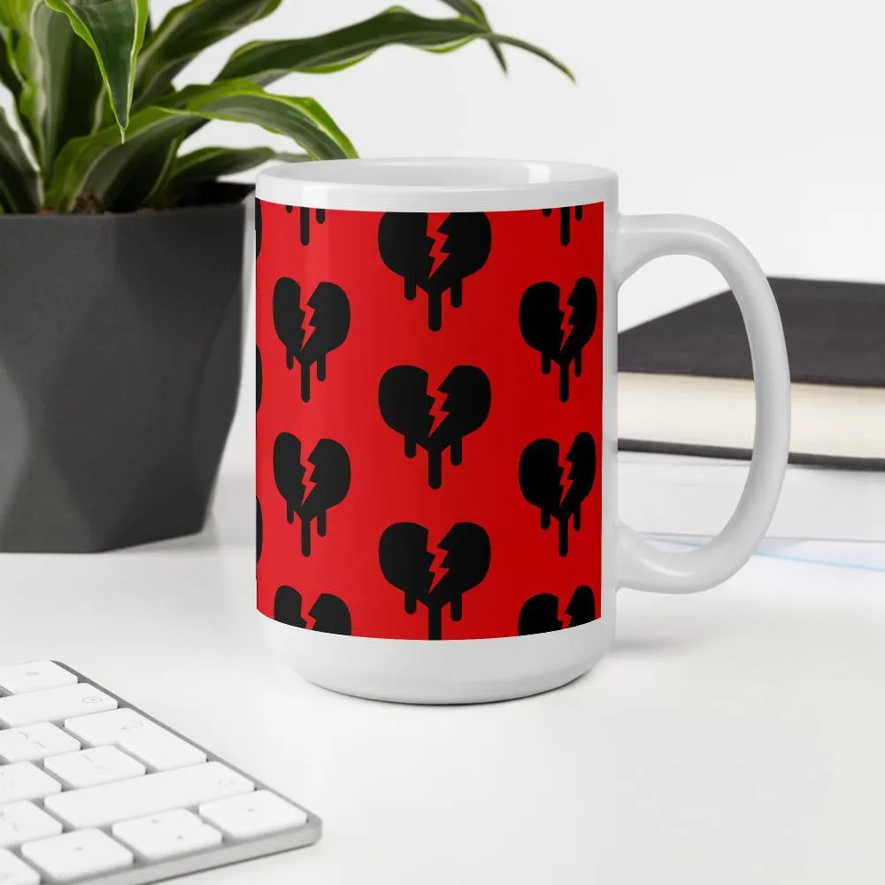 "Broken Heart" Mug design by Hero