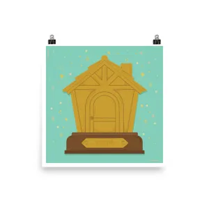 "Happy Home Trophy" Print