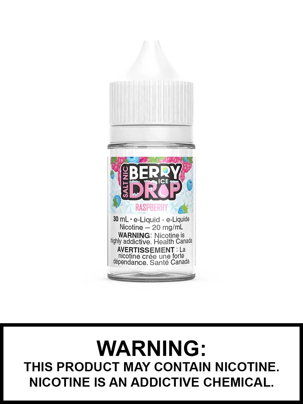 Raspberry by Berry Drop Ice Salt Nic