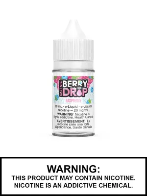 Raspberry by Berry Drop Ice Salt Nic