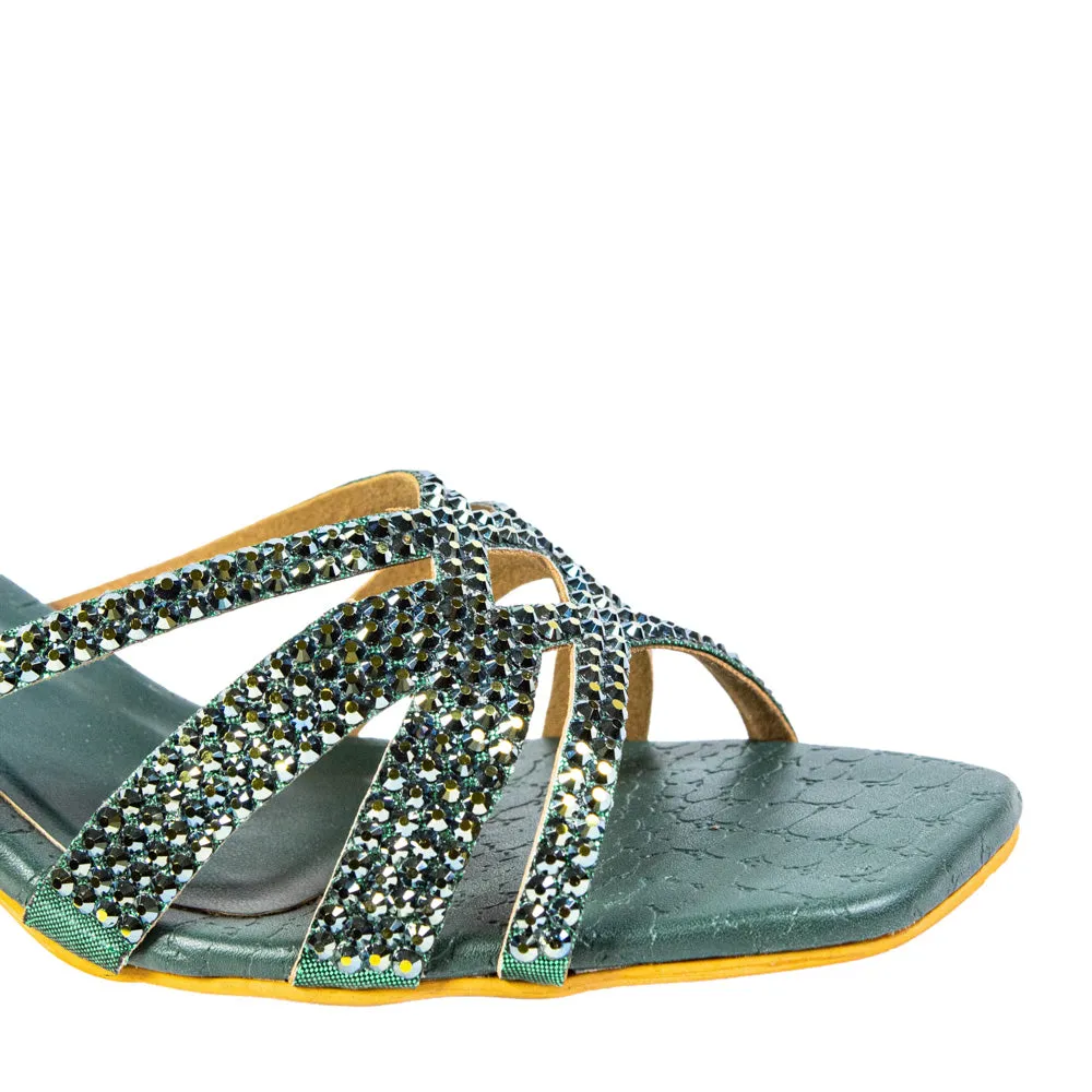 Sadaf Heels S164H - Green
